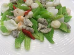 芦笋鱼丸炒山药-宁波饭店·甬味灶(马园路店)