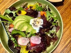 超模色拉配低温慢煮温泉蛋-烛影拾光观景餐厅·创意菜·摄影·小提琴(大唐不夜城店)