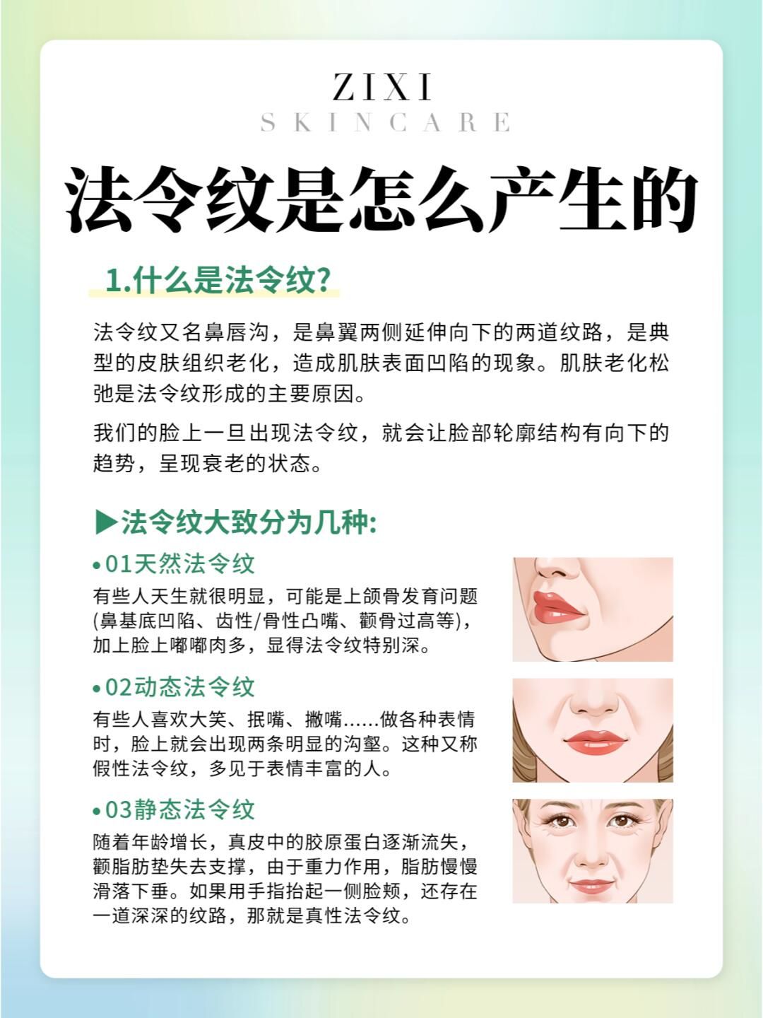 法令纹是怎么产生的