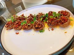 香煎口蘑配素肉碎-素心小筑(后沙裕镇店)