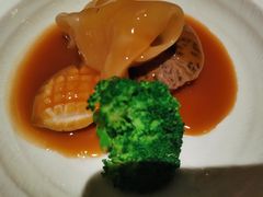 鲍汁扣三宝-丽晶轩中餐厅(重庆丽晶酒店)