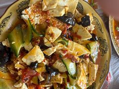 锅巴豆腐-蜀道豆腐宴