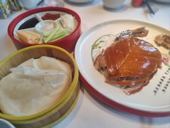 精品烤鸭-宝轩渔府·老字号海鲜·正宗津菜(水上店)