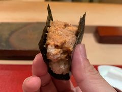 鮟鱇鱼肝寿司-鮨菜和喜智