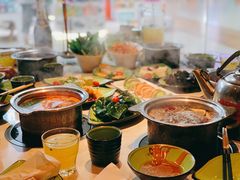 番茄锅底-一叶一世界·素食餐厅(锦华万达店)