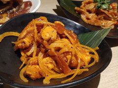 秘制酱汁五花肉-新石器烤肉(东川欧尚店)