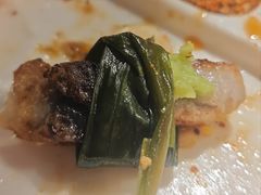 山葱叶卷烤鳗鱼-霸腹烤肉(厦门柚子番店)