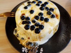 黑糖珍珠爆浆蛋糕-松上茶屋(康庄南街店)