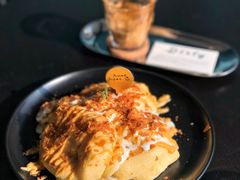 流沙奶黄松饼-NokNok Coffee(宽窄巷子店)