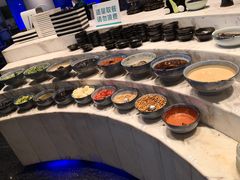自助调料区-王家渡火锅店(亦庄店)