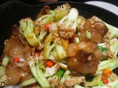 干锅有机菜花-沁香缘巫山烤鱼(看丹桥店)