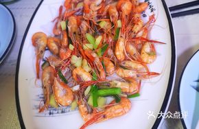 Qianhu Silk and River Shrimp Stir-Fry