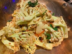 香锅花菜-绿茶餐厅(乐峰广场店)