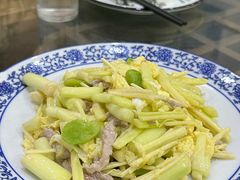 茭儿菜炒鸡蛋-广迎居老正兴菜馆