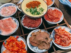 特色内脏九宫格拼盘-王歘歘·chuǎ火锅(五道营店)