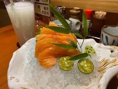 三文鱼刺身-有喜屋·烧鸟·居酒屋(三钢里店)