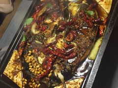 -探鱼·鲜青椒爽麻烤鱼(广州花都来又来店)