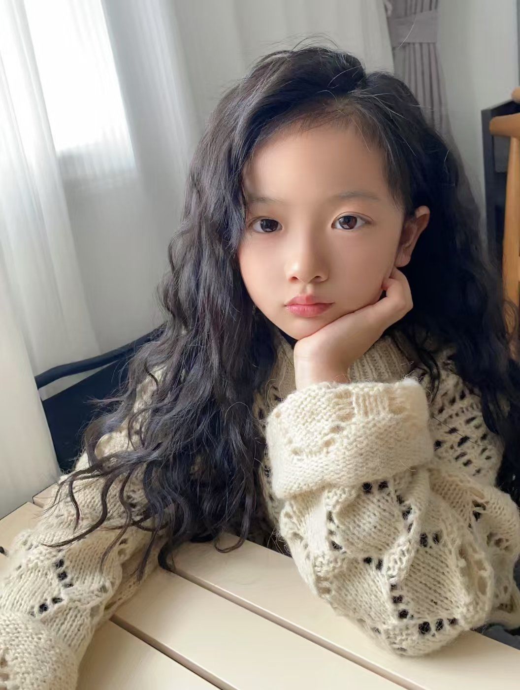 儿童烫发#儿童美发#附近哪里做头发好