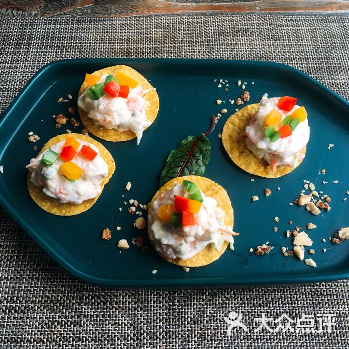 西餐厅鲜虾玉米片塔塔图片-北京西餐-大众点评网