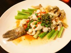 鲜花椒蒸桂花鲈-猪肉婆私房菜(容桂总店)