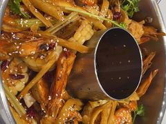 -秋波里爆蛋豆腐虾·清真(开元万达店)