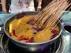 全牛油红汤锅底-怒火八零串串火锅(大渡口新天泽店)