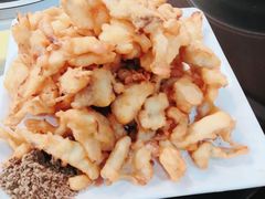 干炸海字村栗树蘑-黑鸡小馆(金源店)