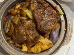 烧汁茄子牛仔骨-大荣华酒楼(元朗老店)