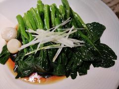 油淋脆菜心-绿茶餐厅(乐峰广场店)