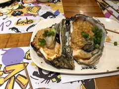 烤湛江生蚝-木屋烧烤(万德庄店)