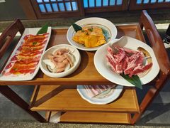 -明洞阿姨·韩式酱蟹烤肉·创意料理(三元桥店)