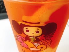 葡萄柚果粒茶-TPLUS茶家(浦电路店)