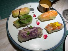 漫步花开彩虹卷-蜜桃花开·中西融合菜E&W(南长街店)