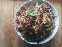 农家炒三丝-小玲农家柴火饭店