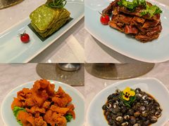 精美青瓷四味碟-瓯菜排档·温州海鲜(玕南店)