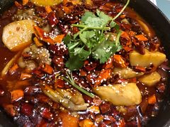 香辣芋儿蛙-付掌柜在成都·热炒砂锅集(金禾店)