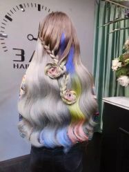 点击看大图 -3AM HAIR SALON染发烫发接发