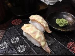 火炙三文鱼寿司-春草居酒屋·晴子の店