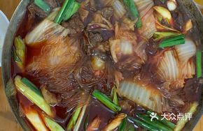 Beef and Napa Cabbage with Vermicelli
