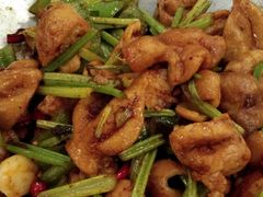 干锅肥肠-孟记粥铺·家常菜·烧烤·粥(亚运村店)