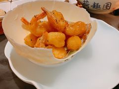 珊汁沙律大虾-柒园·三十年创意杭帮菜(龙湖滨江天街店)