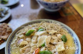 Crab Roe Shrimp Yellow Noodles