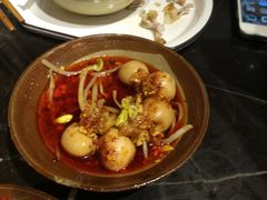 鹌鹑蛋-巴四老城区炭火蛙锅(张江店)