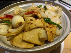 干锅千叶豆腐-吕氏疙瘩汤·海鲜新鲁菜(凯德mall新都心店)