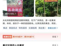 -从化深英荔枝黄皮龙眼采摘园