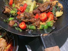 -探鱼·鲜青椒爽麻烤鱼(苏宁广场店)