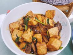 蕈油豆腐-得意楼蒸菜馆