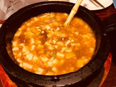 石锅鸡汤豆腐-绿茶餐厅(华联万柳店)