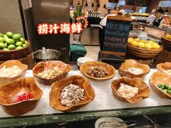 -广州万富希尔顿酒店-感趣自助餐厅·生蚝海鲜刺身