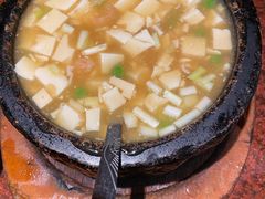 石锅鸡汤豆腐-绿茶餐厅(蓝色港湾店)